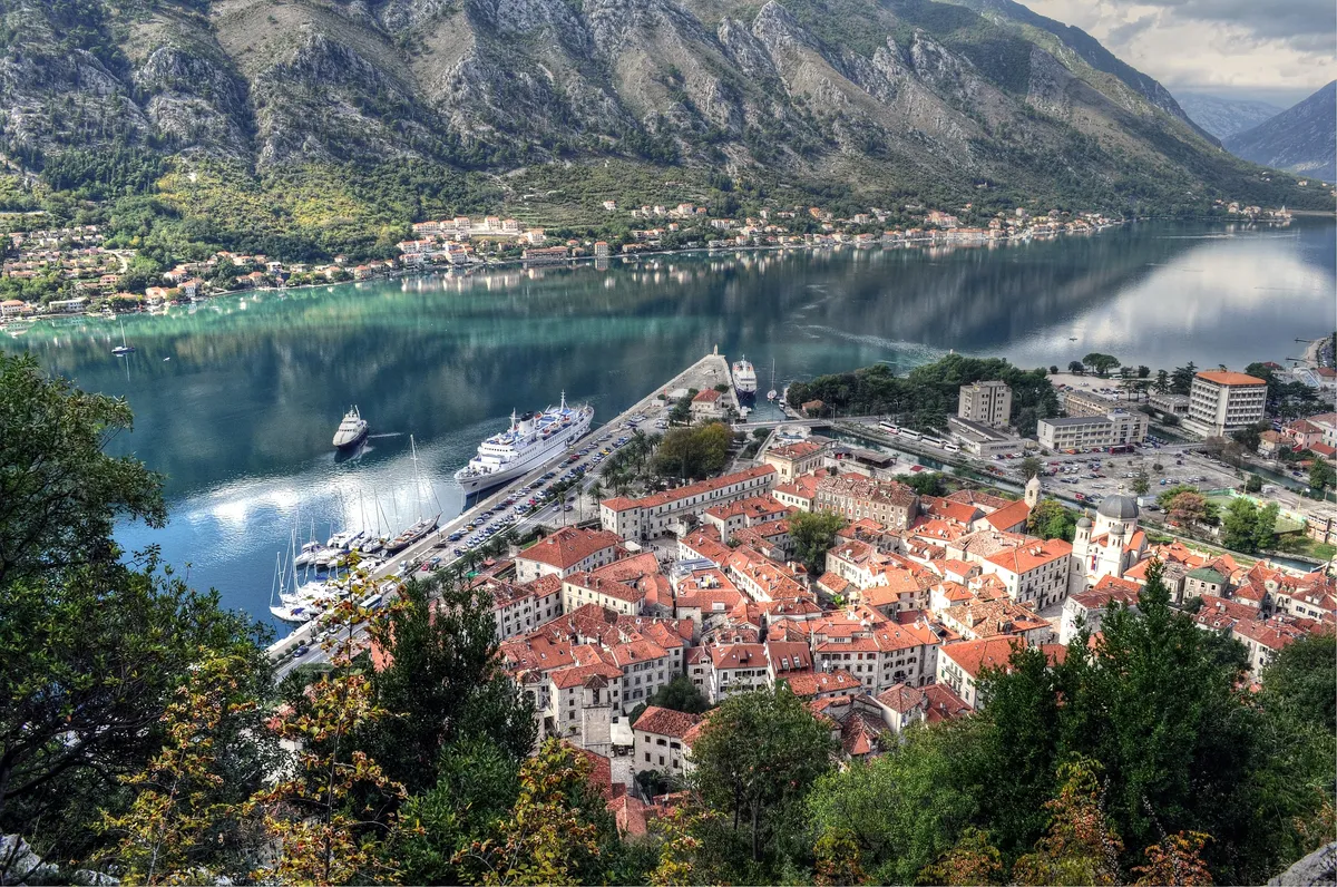 Kotor Old Town View