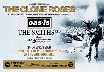 The Clone Roses, Oas-is, The Smiths Ltd Concert