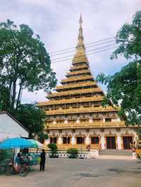 Iconic Buddhist temple in Khon Kaen