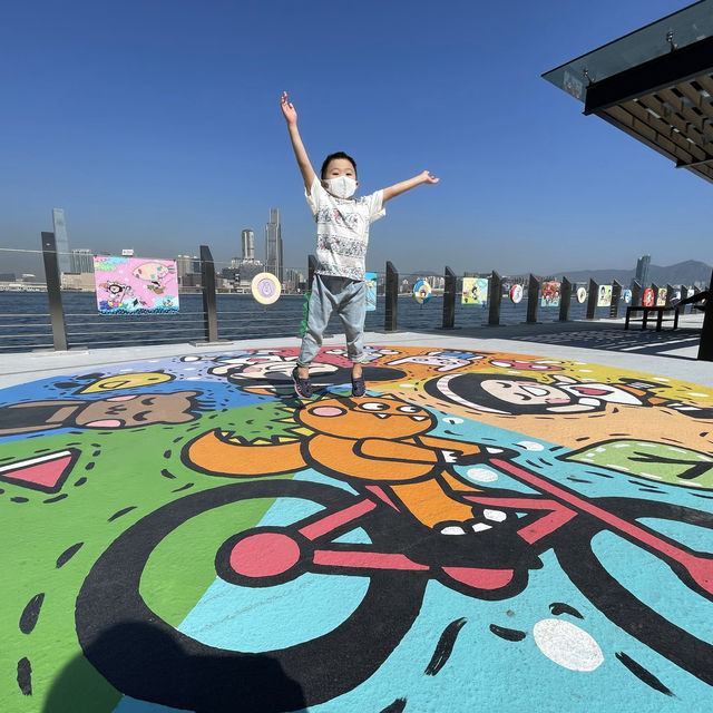【運動散步走廊】新開放粉紅花花隧道，地方超大