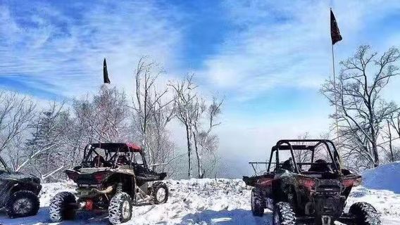 Northeast Off-Road Vehicle Snowmobile Crossing