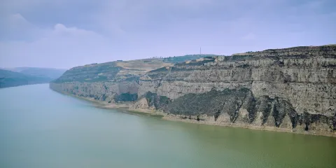 黃河晉陝大峽穀