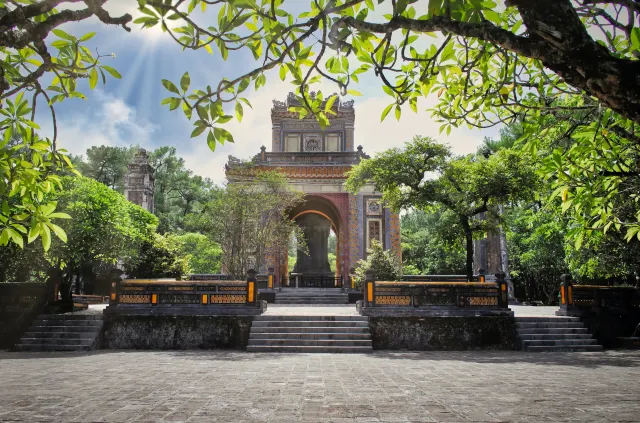 Mausoleum of Emperor Tu Duc, Hue, Vietnam