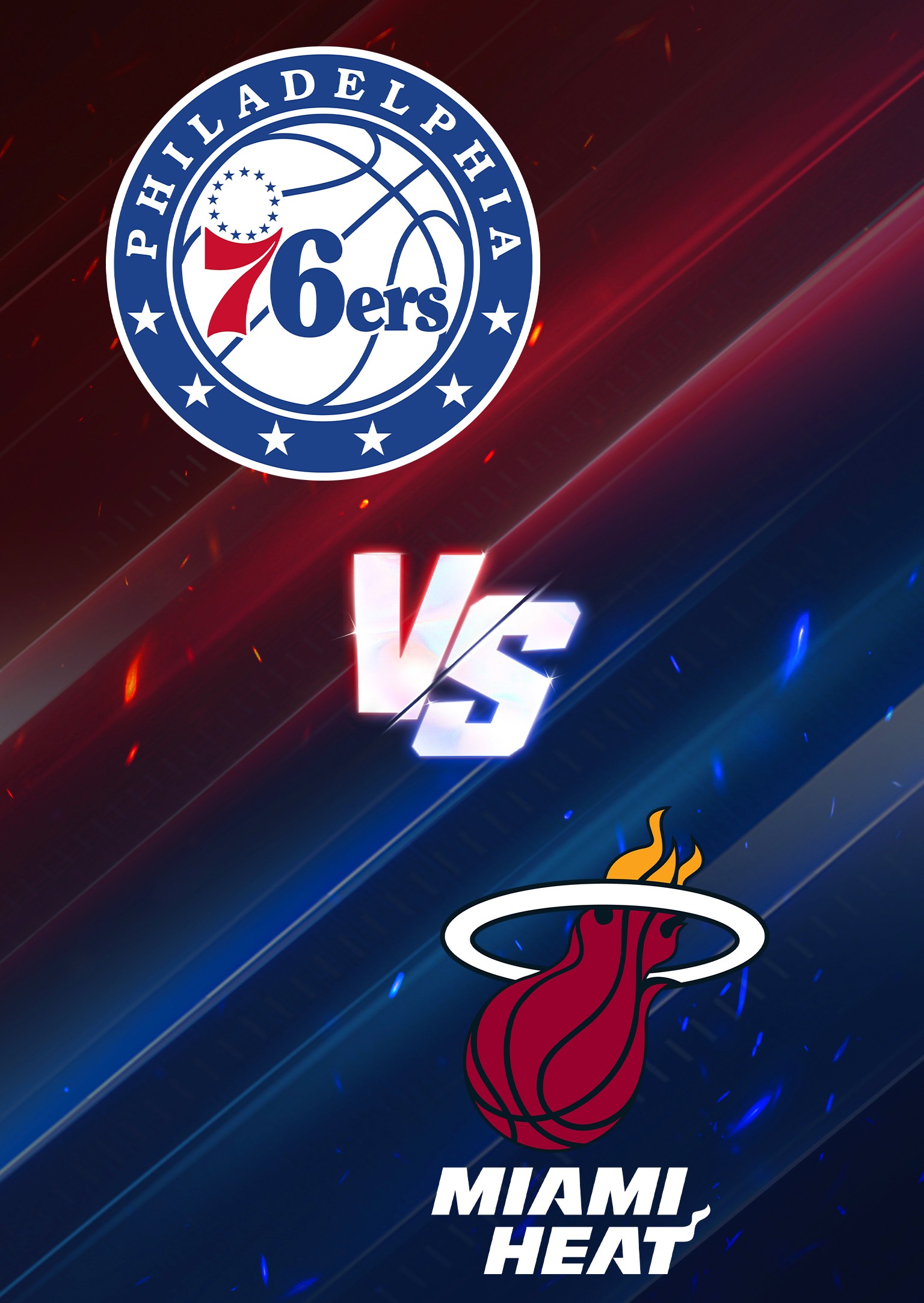 費城76人隊 VS 邁阿密熱火隊 | 富國銀行中心