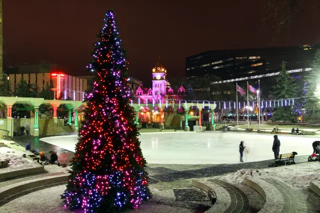 Ice Skating in Calgary