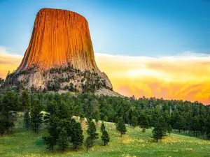 Devils Tower Information Marker (northbound)