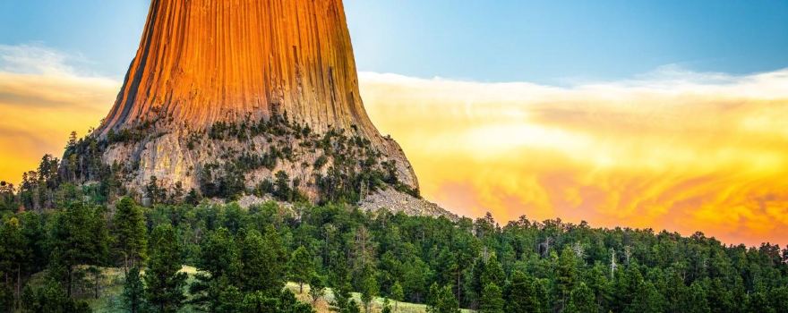 Devils Tower Information Marker (northbound)