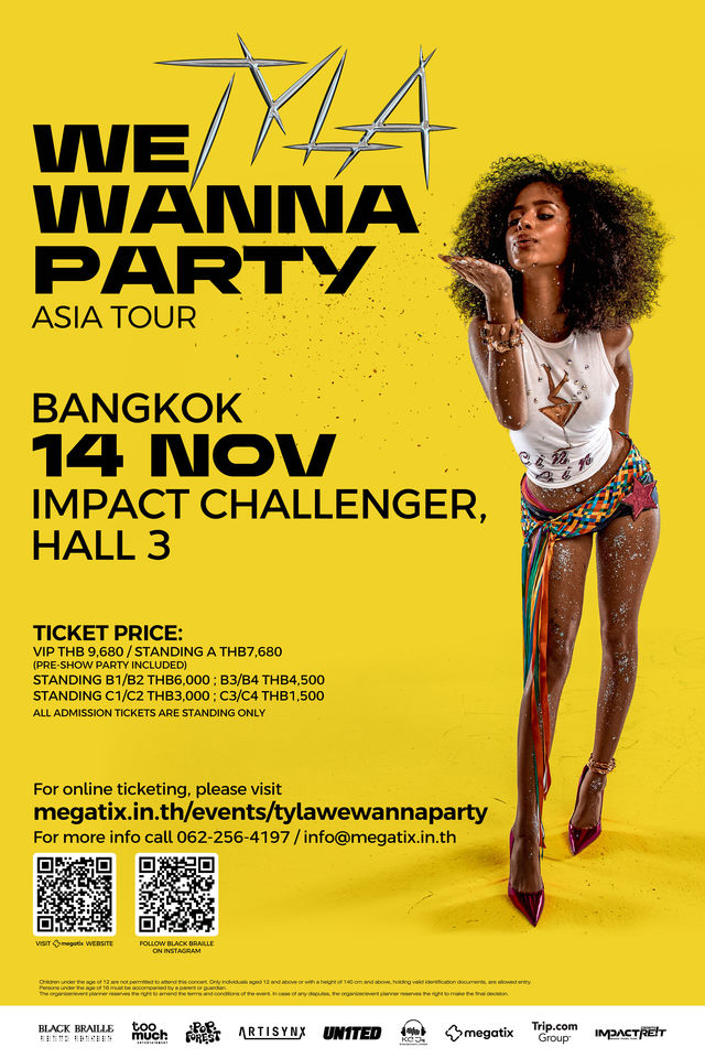 泰國曼谷 · TYLA WE WANNA PARTY ASIA TOUR in Bangkok | IMPACT展覽中心