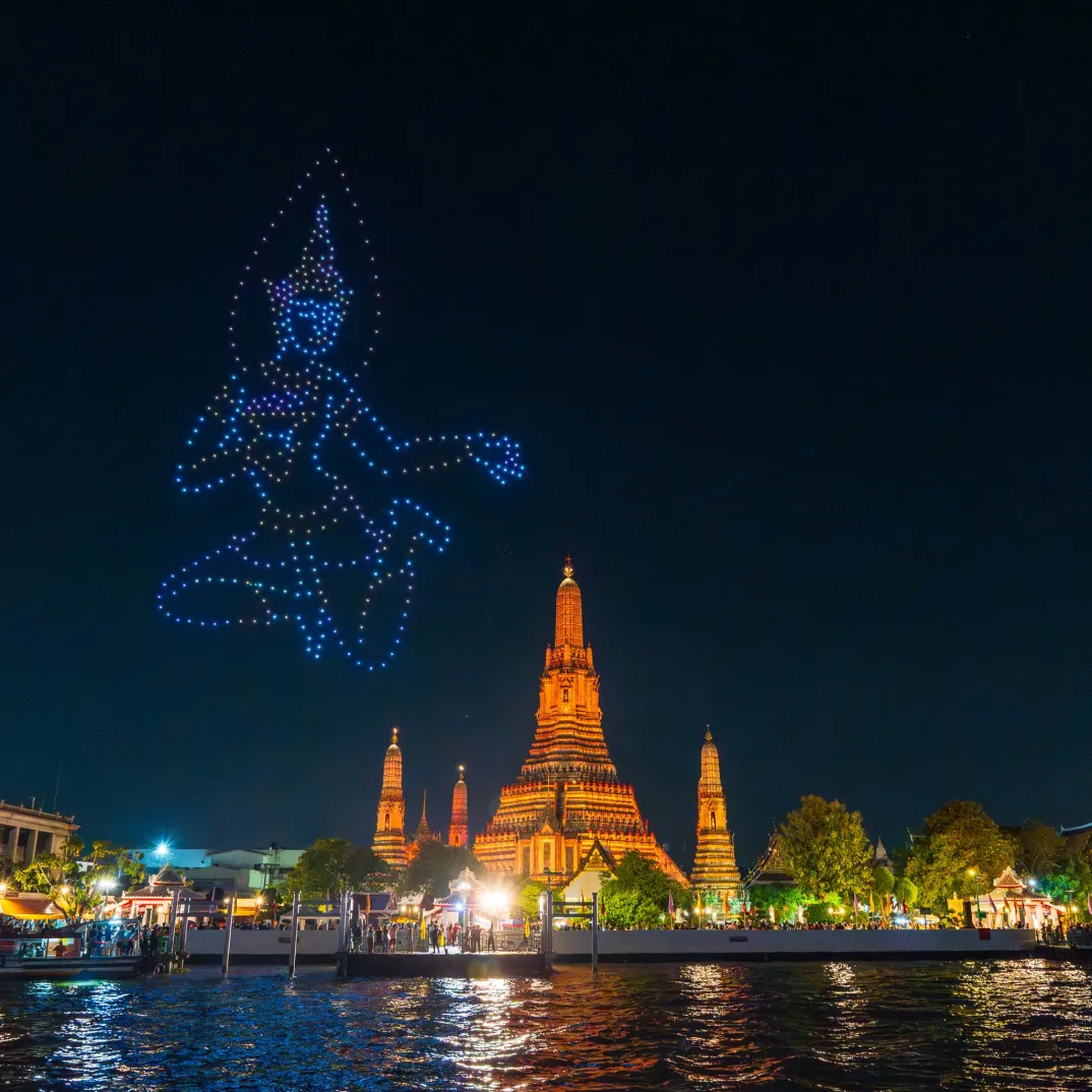 湄南河大型燈光秀 | 曼谷