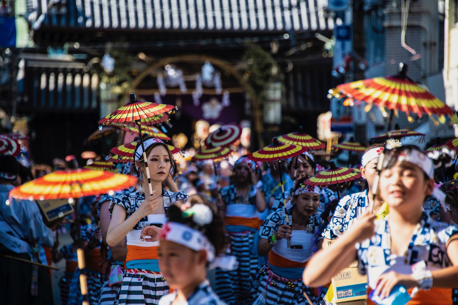 Tenjin Festival in Osaka | Tenjinbashi