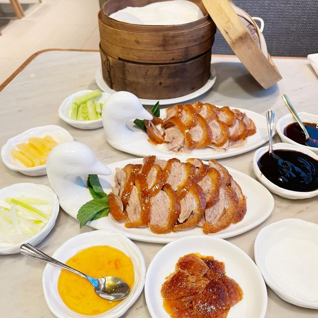 # 親子好去處# 香港好去處# 特色餐廳【香脆滑的北京填鴨古琴】