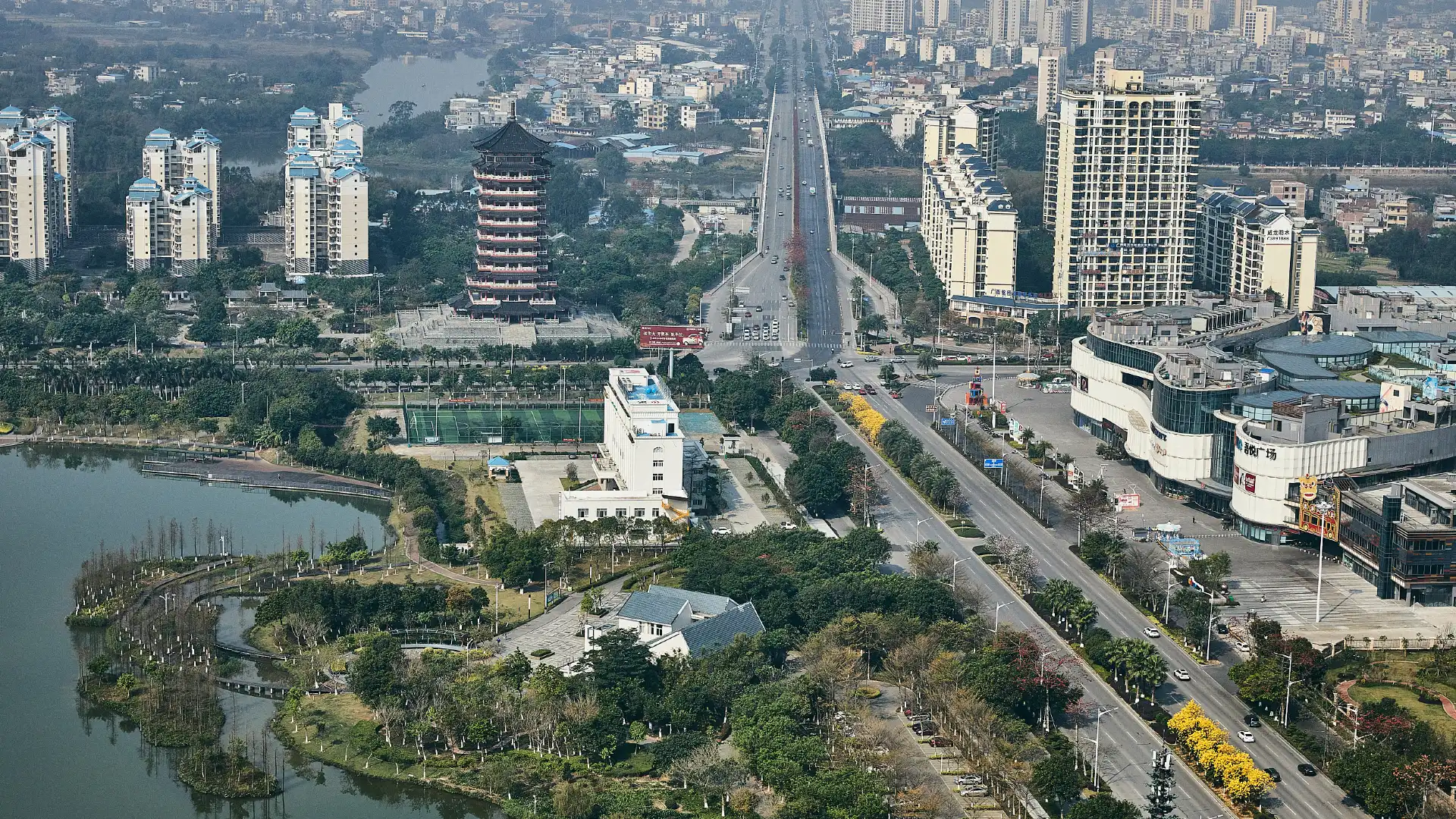 โรงแรมใกล้สวนสาธารณะทะเลสาบไบซิ