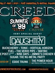 【美國邁阿密】Creed《Summer 0f '99 and Beyond Cruise》郵輪巡遊