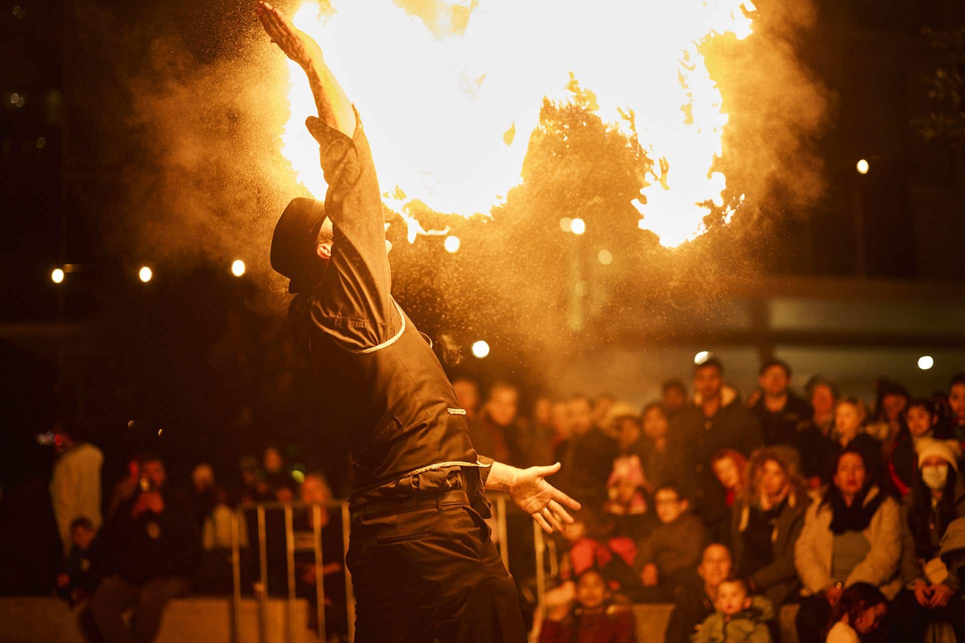 Melbourne Firelight Festival | Docklands