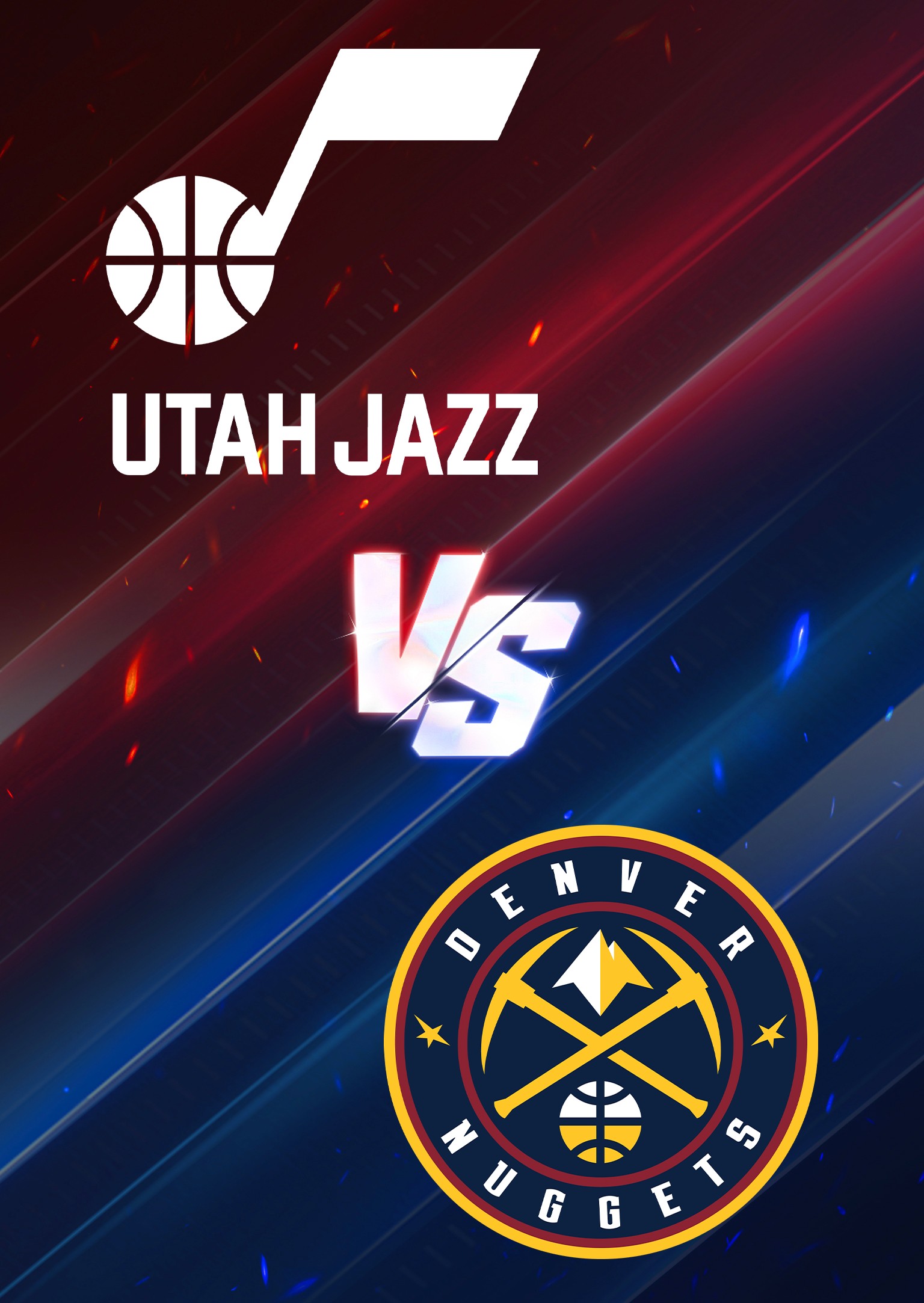 Denver Nuggets at Utah Jazz | Delta Center
