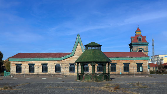 Russian-style Buildings in Manzhouli