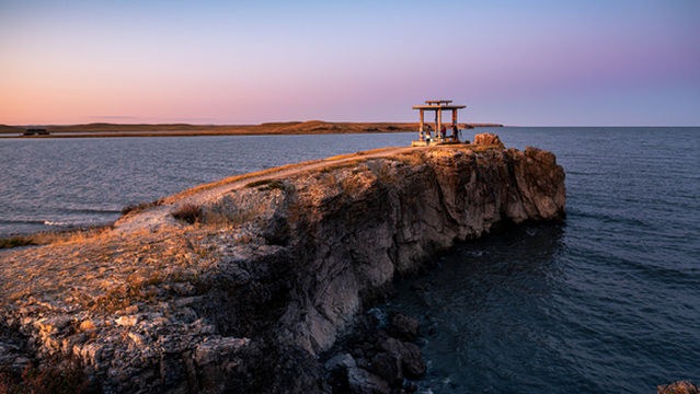 Hulun Lake Tourist Area - Viewing Platform