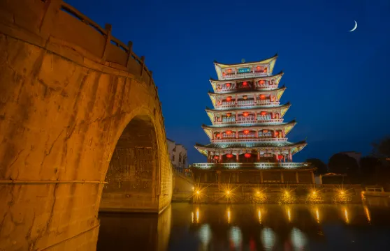 三河古鎮夜遊單程船票大小同價