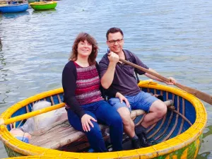 Hacoconut Coconut Basket Boat
