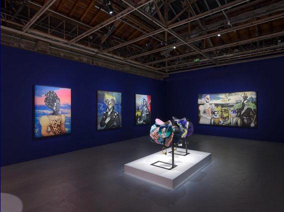 Raphaël Barontini: Somewhere in the Night, the People Dance | Palais de Tokyo