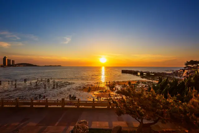 Sunsets in WeiHai