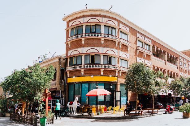 Kazanchi Street in the Old City Scenic Area