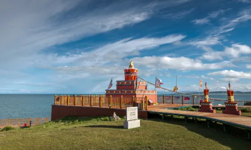Qinghai Lake Holy Spring Bay (Cliff)