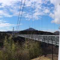歩行者専用で一番高い橋"九重夢大吊橋"
