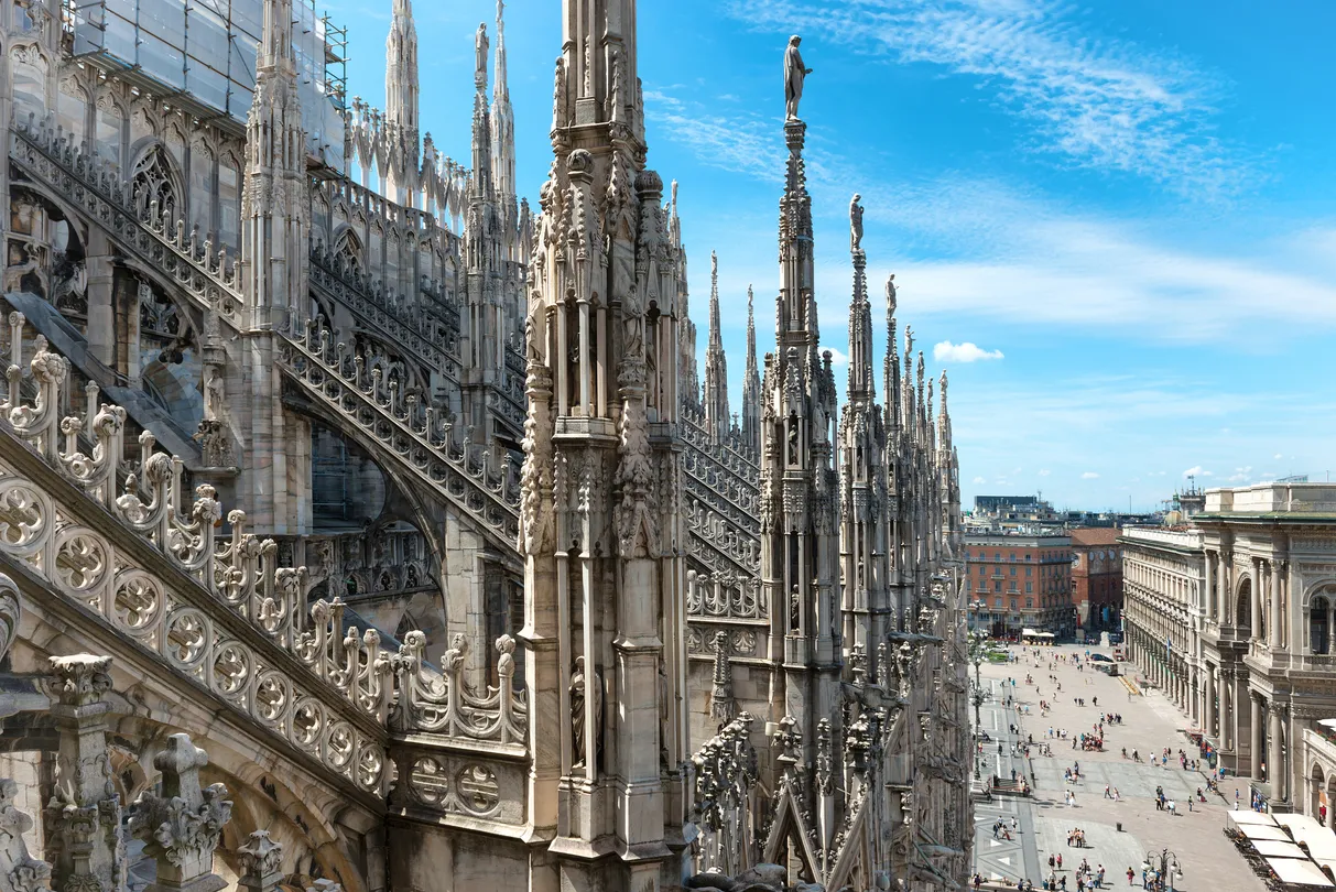 1_Terrace of Milan Cathedral