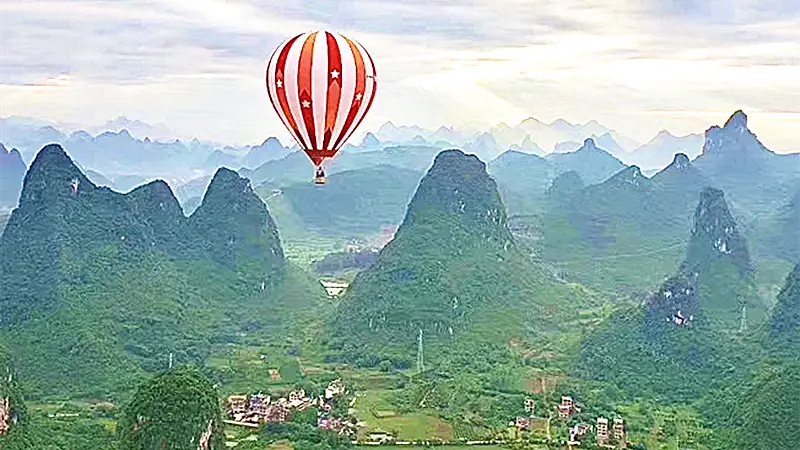 天行熱氣球自由飛基地