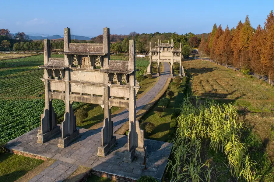 棠樾牌坊群鮑家花園