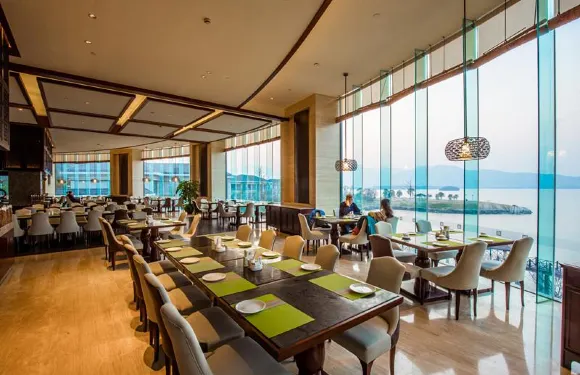 餘姚四明湖開元山莊夏威夷西餐廳