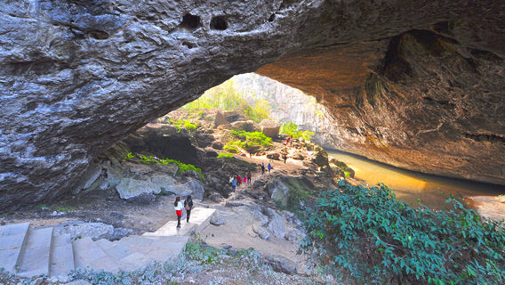 Tiansheng Bridge, Liping