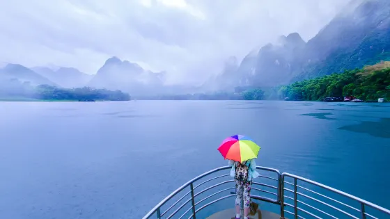大化紅水河百里風情畫廊