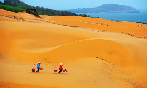 Red Sand Dunes