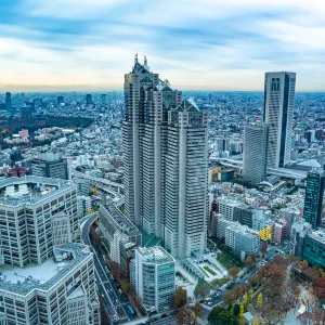 東京都庁第一本庁舎 北展望室
