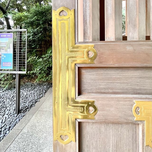 東京大神宮でハート探し