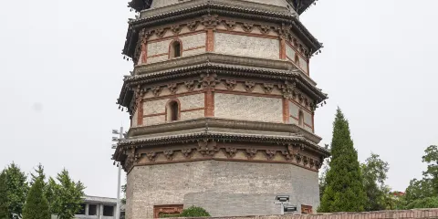 天寧寺凌霄塔-木塔