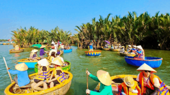 Hacoconut Coconut Basket Boat