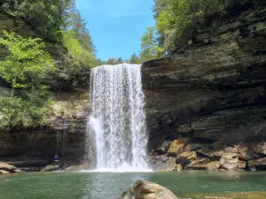 Savage Gulf State Park (West Trailhead - Greeter Falls)