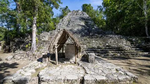 Coba Pyramid Ruins attraction in Tulum