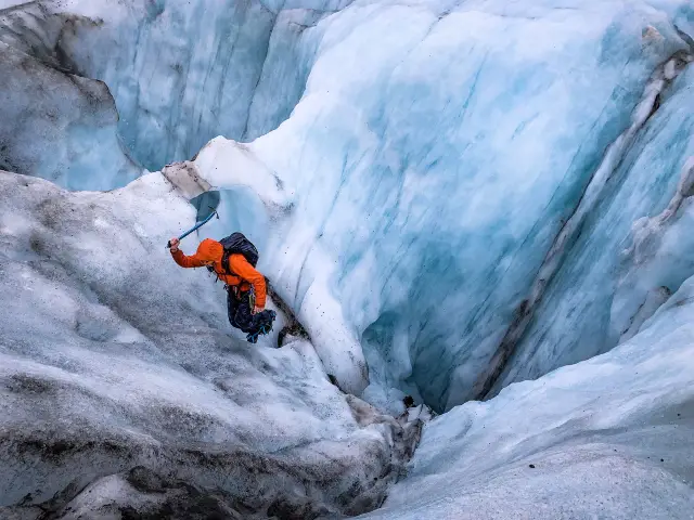 Ice Climbing in Iceland