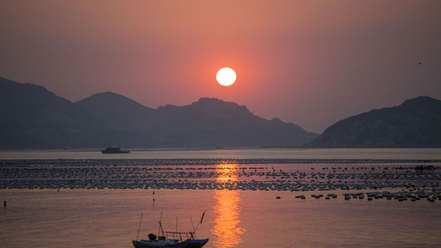 Sunset Sightseeing on Nan'ao Island