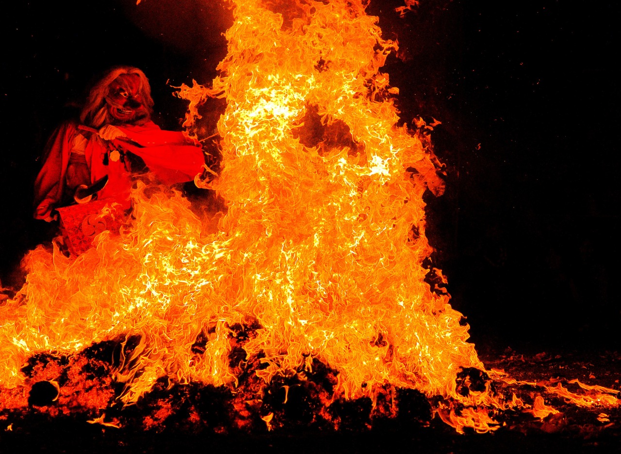 Tengu Fire Walking Shrine Festival | Furubira