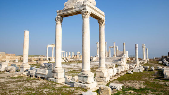 Развалины древнего города "Laodikeia"