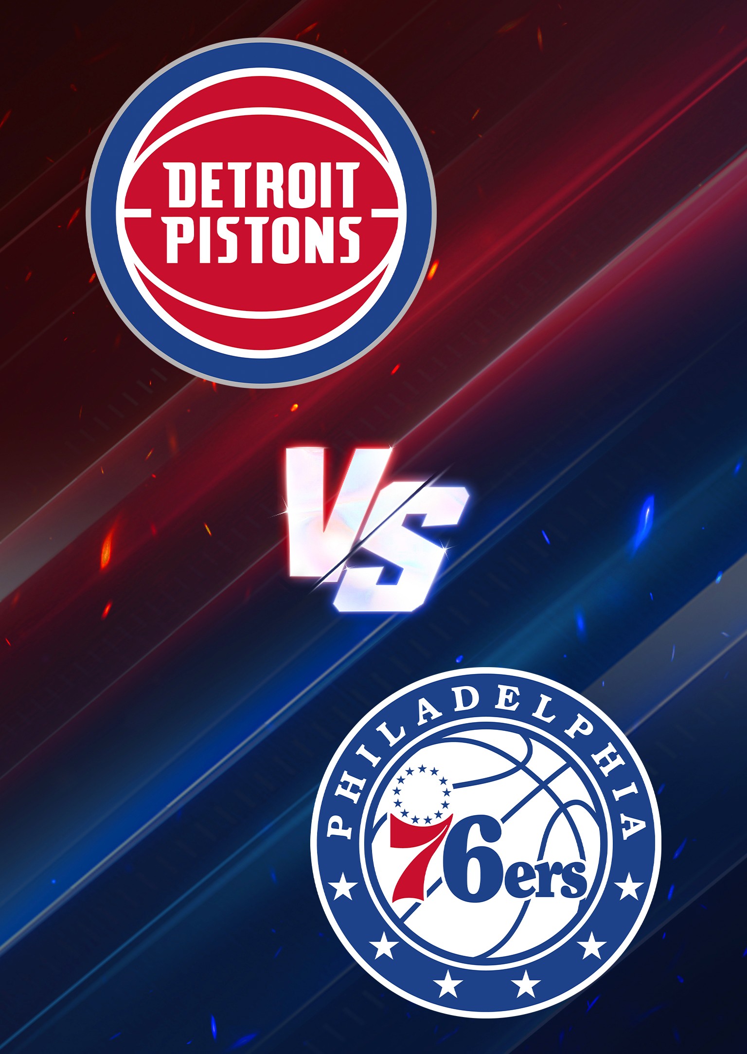 Emirates NBA Cup: Philadelphia 76ers at Detroit Pistons | Detroit