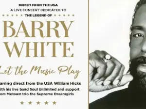 英國惠特利灣 · 《The Legend of Barry White - Let the Music Play!》致敬Barry White演唱會