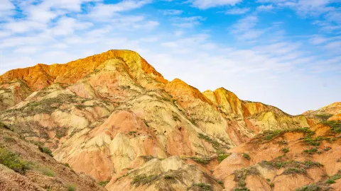 Lanzhou Danxia Geological Park attraction in Lanzhou