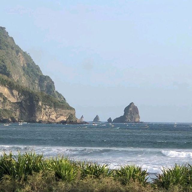 Enjoying the blue nuance Beach