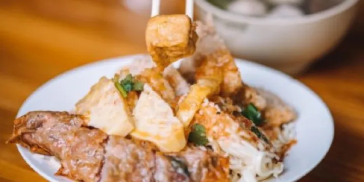 公園和尚豆乾麵